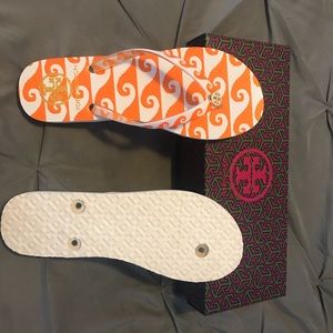 Brand new with box Tory Burch Flip Flops